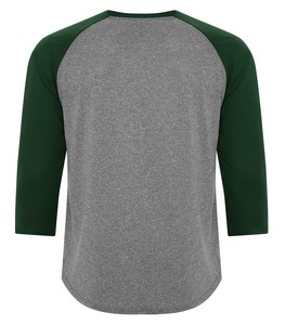 Charcoal Heather/Forest Green