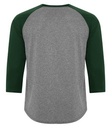 Charcoal Heather/Forest Green