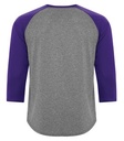 Charcoal Heather/Purple