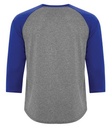 Charcoal Heather/True Royal