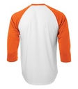 White/Deep Orange