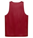 Deep Red/White
