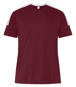 Maroon/White