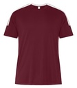 Maroon/White
