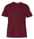 Maroon/White