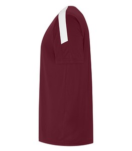 Maroon/White