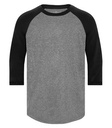 Charcoal Heather/Black