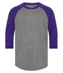 Charcoal Heather/Purple