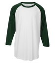 White/Forest Green