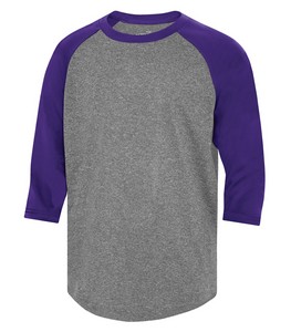 Charcoal Heather/Purple