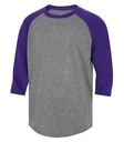 Charcoal Heather/Purple