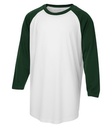 White/Forest Green