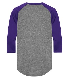Charcoal Heather/Purple