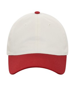 Natural/Scarlet Red