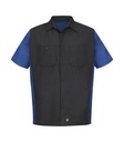 Charcoal/Royal Blue