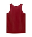 Deep Red/White