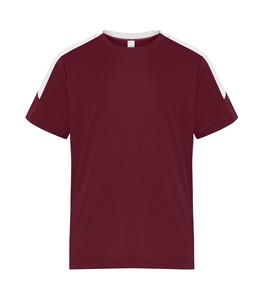 Maroon/White