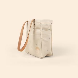 Natural Beige Logo Side