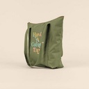 Olive Green Logo Side