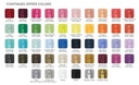 Zipper Color Chart