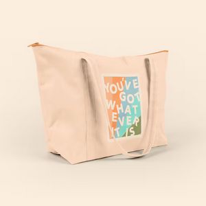Peach Pink Logo Side