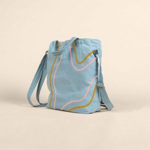 French Wash Denim Blue/Various Blank Side