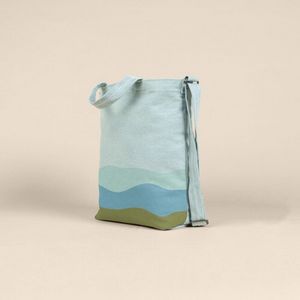 Beach Wash Denim Blue/Various Blank Side