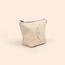 Natural Canvas Beige Logo Side