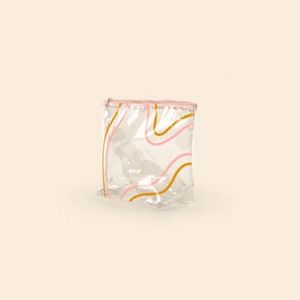 Clear/Gold/Pink Blank Side
