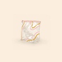 Clear/Gold/Pink Blank Side