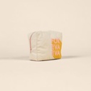 Natural Canvas Beige Logo Angle