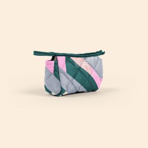 Gray/Green/Pink Logo Angle