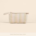 Natural Canvas Beige Logo Front