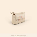 Natural Canvas Beige Logo Angle