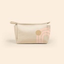 Natural Canvas Beige Logo Front
