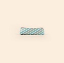 Teal Blue/Peach Pink Blank Front