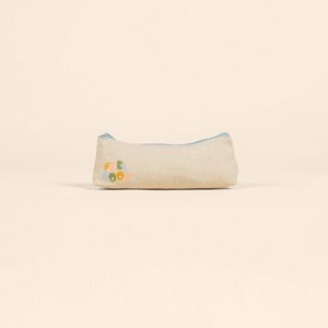 Natural Canvas Beige Logo Front