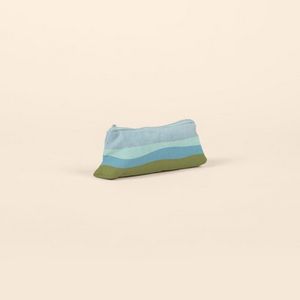 French Wash Denim Blue Logo Angle