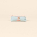 Beach Wash Denim White Logo Front