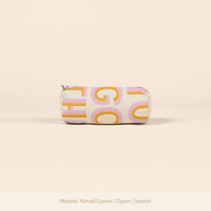 Natural Canvas Beige Logo Front