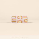 Natural Canvas Beige Logo Front