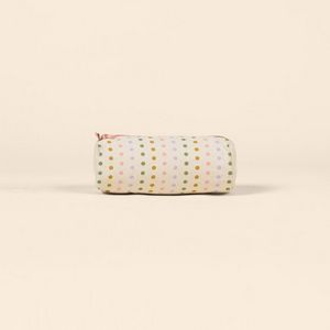 Natural Canvas Beige Logo Front