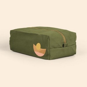 Olive Green Flat Side Angle