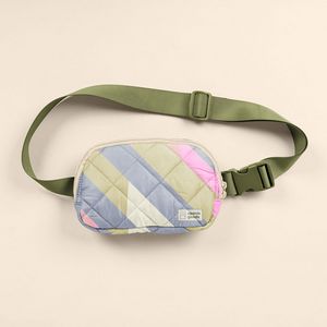 White/Green/Blue/Pink Blank Strap View