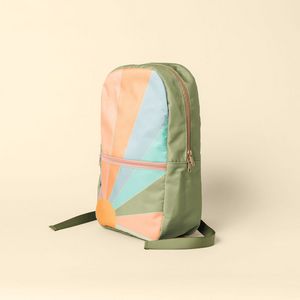 Green/Blue/Orange Blank Side View