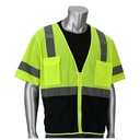 Yellow/Black/Silver Blank Front View
