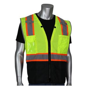 Yellow/Silver/Black/Orange Blank Front View