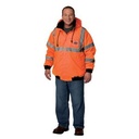 Orange/Silver Logo Front View