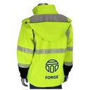 Yellow/Black/Silver Logo Back View