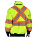 Yellow/Silver/Orange Blank Back View
